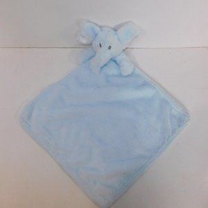 OEKO-TEX Plush blue elephant security blanket stuffed Baby Lovey Nunu Soother